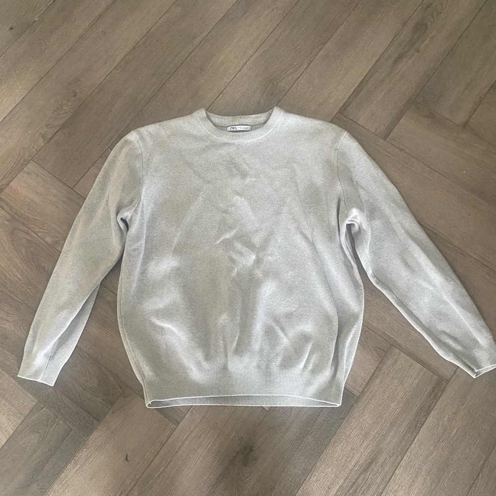 Zara Men's Gray Sweater